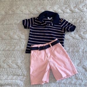 Janie and Jack boys 2T preppy set